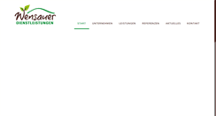 Desktop Screenshot of franz-wensauer.de